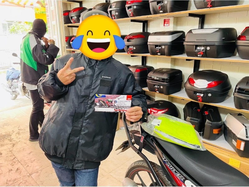 THAM DỰ GIẢI ĐUA XE MOTOGP TẠI MALAYSIA CÙNG GIVI SBIKER